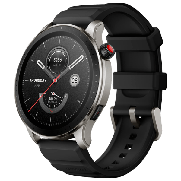 Умные часы Amazfit GTR 4 Черный 1.43" | 46 мм | Алюминиевый сплав/ Фторэластомер
| W2166EU3N photo 1