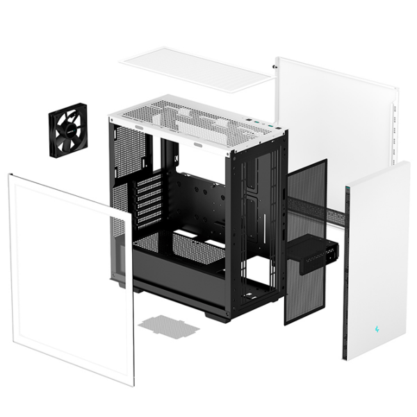 Корпус Deepcool CH510 Белый micro ATX photo 8