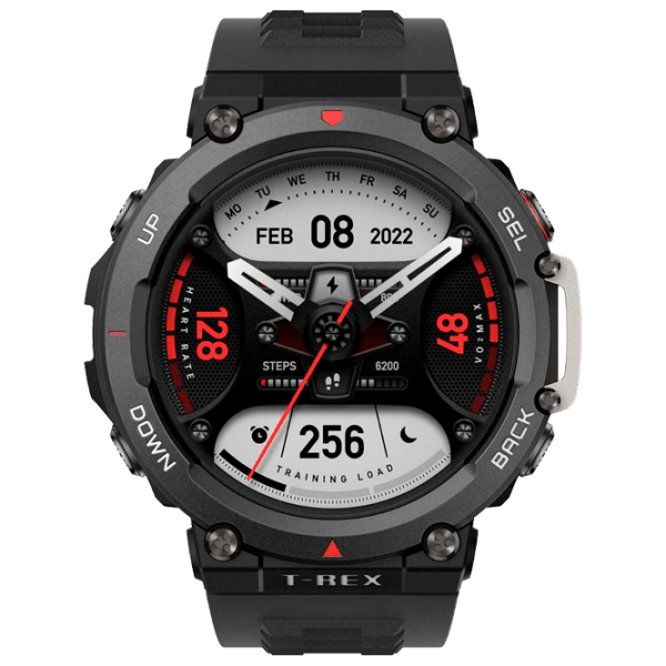 Ceas inteligent Amazfit T-Rex 2 Black 1.39" | 47.1 mm | Aliaj polimeric/ Silicon
| A2170-EB photo 2
