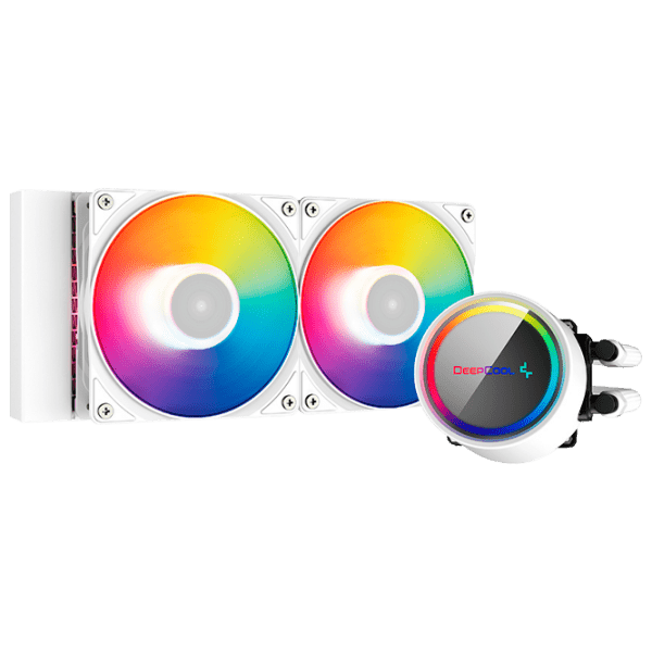 Cooler cu lichid Deepcool GAMMAXX L240 White  photo 1