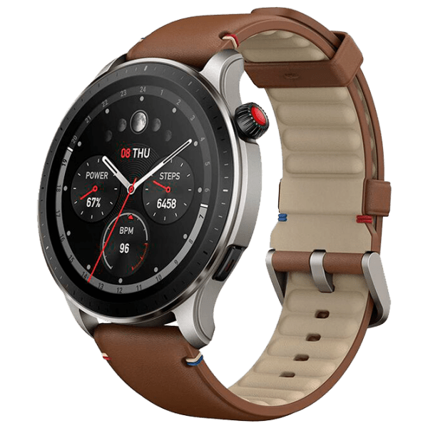 Ceas inteligent Amazfit GTR 4 Brown 1.43" | 46 mm | Aliaj din aluminiu/ Piele
| W2166EU3N photo 1