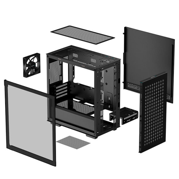 Carcasă Deepcool CH370 Black micro ATX photo 10