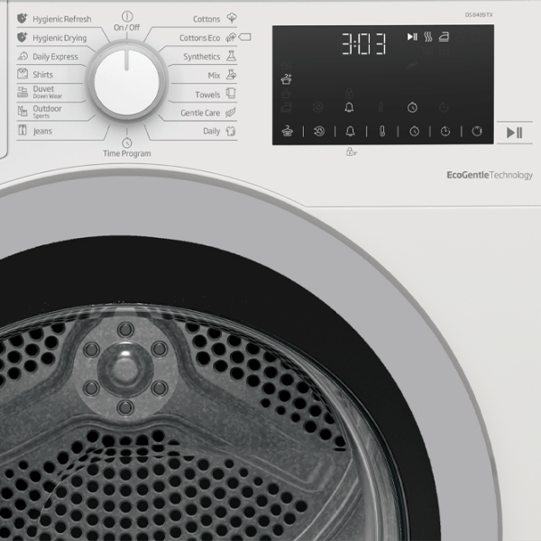 Сушильная машина Beko DS8439TX Белый 8 кг, A++ photo 3