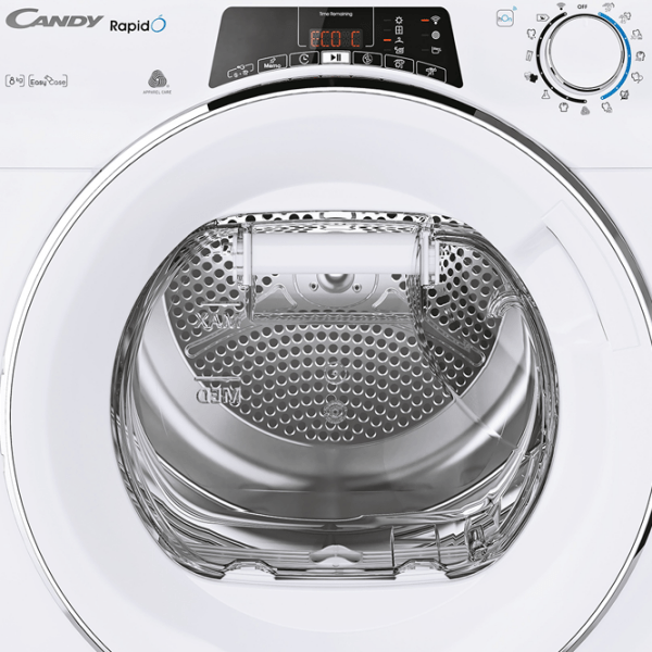 Mașină de uscat rufe Candy ROE H8A2TCEX-S White 8 kg, A++ photo 2