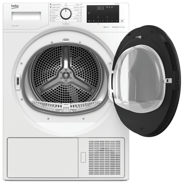 Mașină de uscat rufe Beko DF7439SX White 7 kg, A++ photo 3