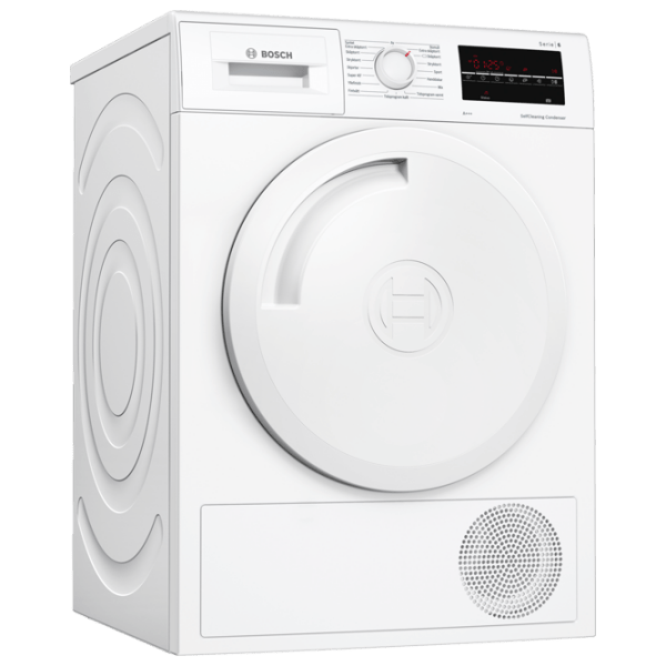 Mașină de uscat rufe Bosch WTW894A8SN White 8 kg, A+++ photo 1