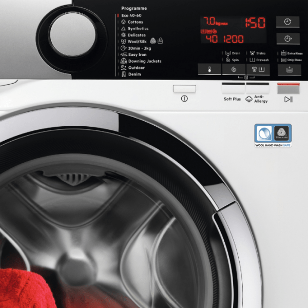 Mașină de spălat AEG L6SNE27C White 7 kg, 1200 rpm, C photo 3
