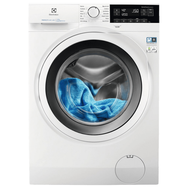 Mașină de spălat Electrolux EW6FN348AW White 8 kg, 1400 rpm, A photo 1