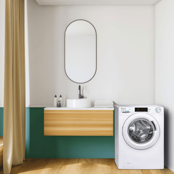 Mașină de spălat Candy CS 148TXME-S White 8 kg, 1400 rpm, A photo 4