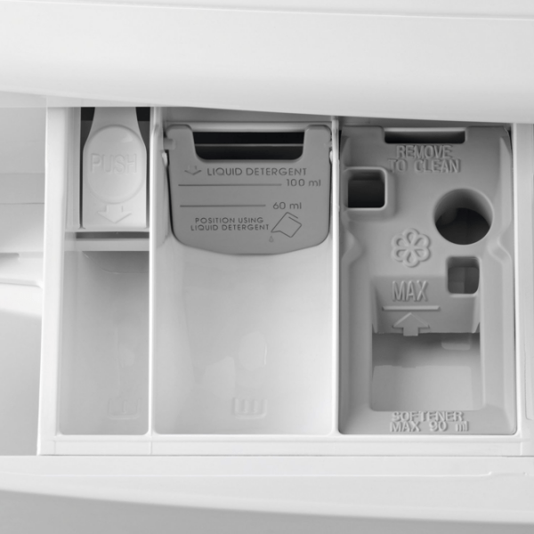 Mașină de spălat Electrolux EW6FN528S White 8 kg, 1200 rpm, C photo 4