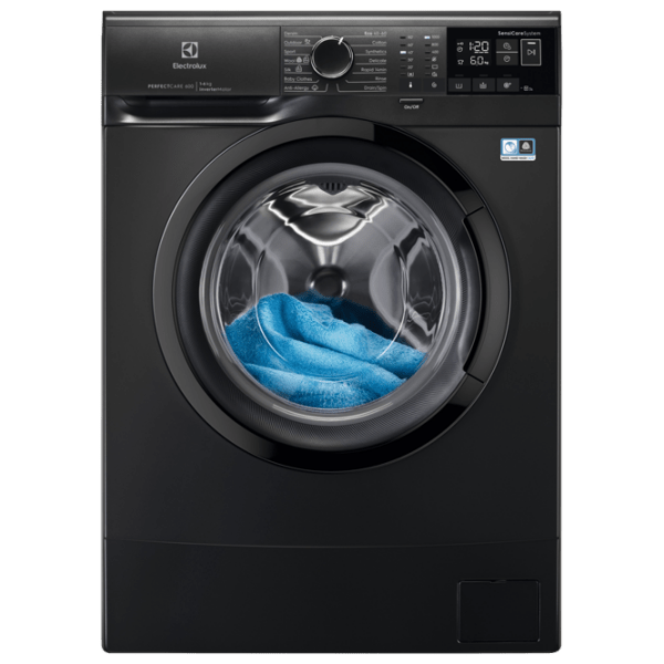 Mașină de spălat Electrolux EW6SN406BXI Black 6 kg, 1000 rpm, C photo 1