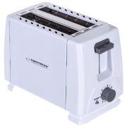 Toster Esperanza EKT001 White 600 W, Numărul de grade de prăjire: 7