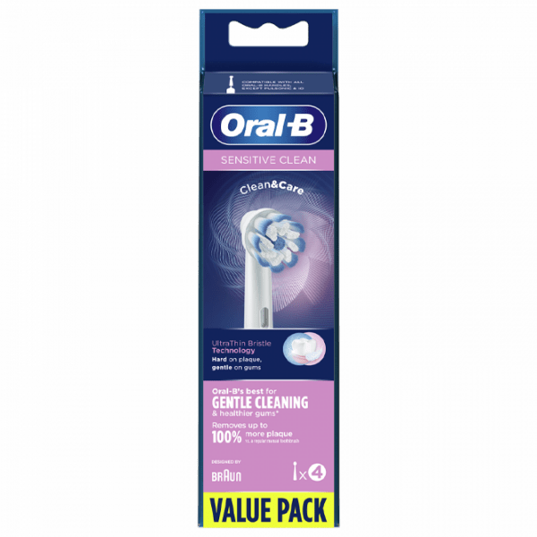 Rezervă pentru periuțe de dinți Braun EB60/ 4 White Pentru maturi photo 4