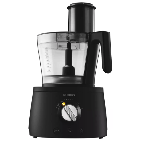 Robot de bucătărie Philips HR7776/ 90 Black 1300 W, Mecanic, Numărul de viteze: 12 photo 2
