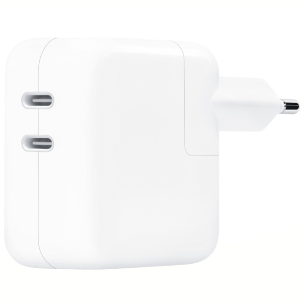Сетевое зарядное устройство Apple MNWP3ZM/A (35 Вт) Белый 3 A / Белый photo 3
