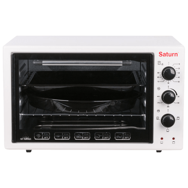 Cuptor electric Saturn ST-EC3801 White 1500 W, 42 l photo 1