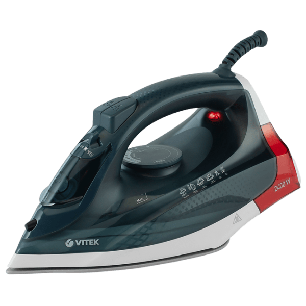 Fier de călcat Vitek VT-8302 Blue 2400 W, , 0.35 l, Ceramică photo 1