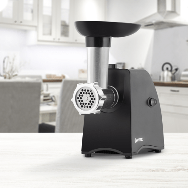 Mașină de tocat carne Vitek VT-3635 Black 250 W/ 2000 W, 1.8 kg/ min photo 6