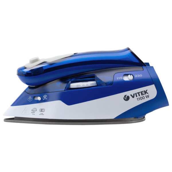 Fier de călcat Vitek VT-1269 Blue 1100 W, , 0.06 l, Ceramică photo 2