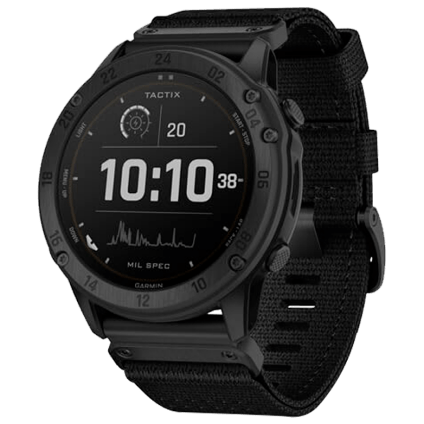 Ceas inteligent Garmin Tactix Delta Solar Edition Black 1.4" | 51 mm | Metal/Nailon, silicon
| 010-02357-10 photo 1