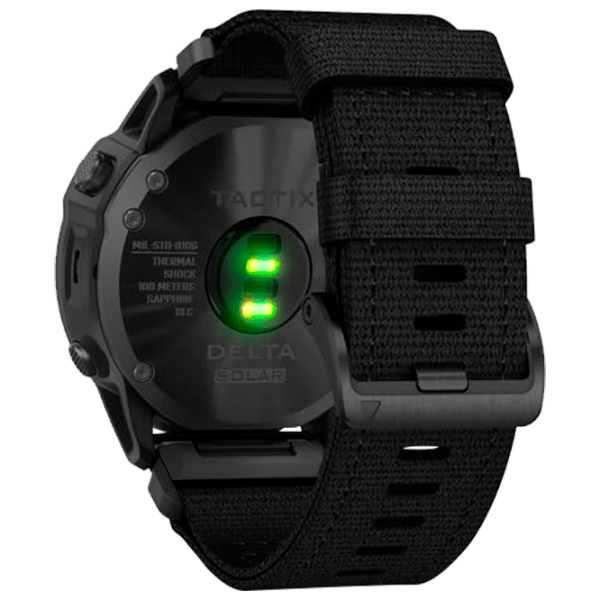 Ceas inteligent Garmin Tactix Delta Solar Edition Black 1.4" | 51 mm | Metal/Nailon, silicon
| 010-02357-10 photo 6