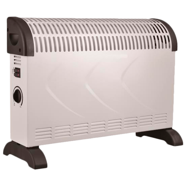 Convector Eurolamp 147-29113 White 20 m², 2000 W, Mecanic, Pe podea photo 1