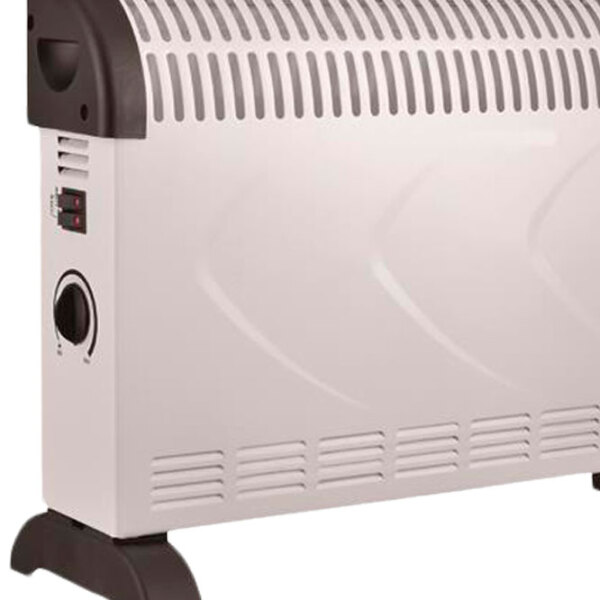 Convector Eurolamp 147-29113 White 20 m², 2000 W, Mecanic, Pe podea photo 2