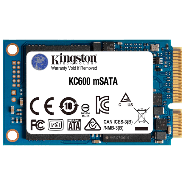 SSD Kingston KC600 mSATA 512 ГБ Скорость чтения: 550 MБ/ с,
Скорость записи: 520 MБ/ с photo 1