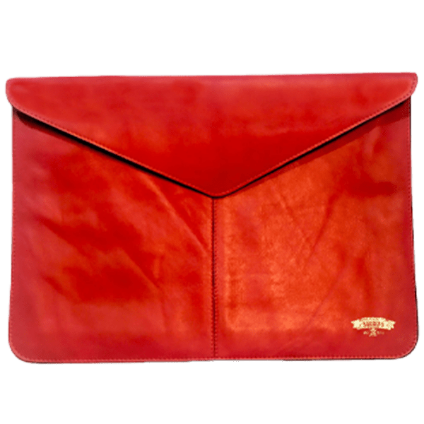 Чехол для ноутбука Baggins Leather Sleeve 14" Красный  photo 1