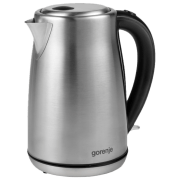 Ceainic electric Gorenje K17S Silver 2000 W, 1.7 l, Material interior: Inox