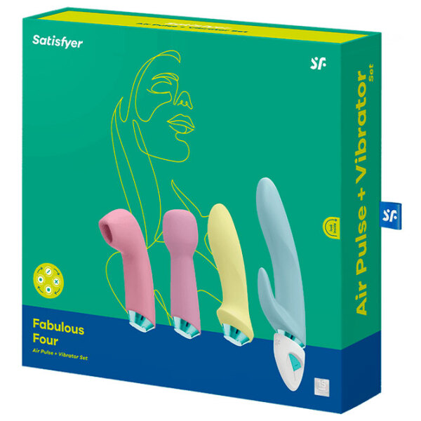 Set de jucării pentru adulți Satisfyer Fabulous Four Vibrator Set Multicolor  photo 5