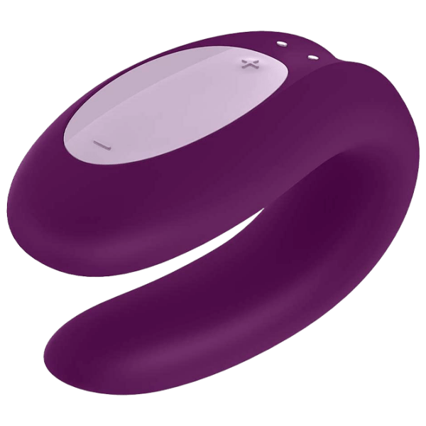 Вибратор Satisfyer Double Joy Фиолетовый  photo 1