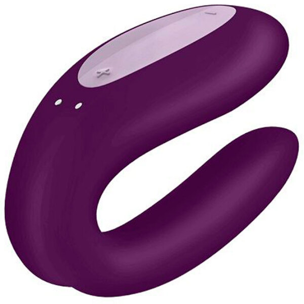 Вибратор Satisfyer Double Joy Фиолетовый  photo 2