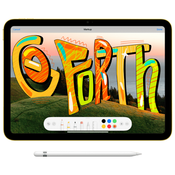 Tabletă Apple iPad 2022 10.9" LTE Yellow  |
64 GB | 12 MP | MQ6L3RK/A photo 4