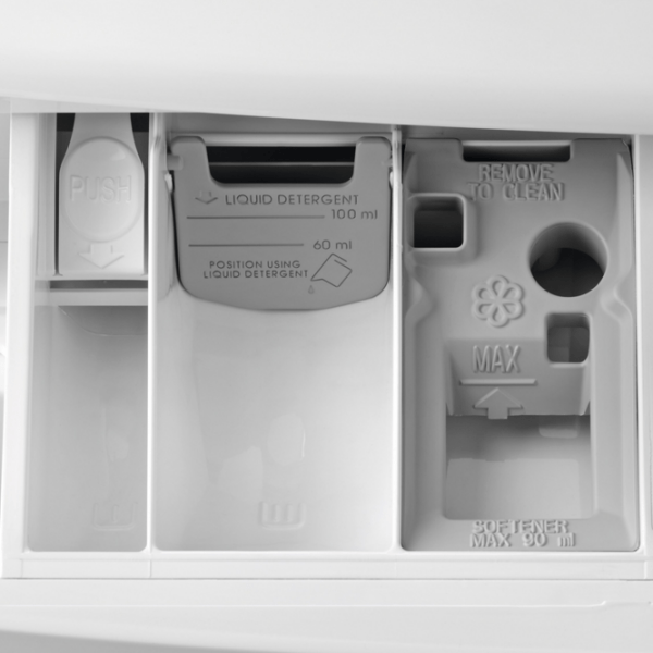 Mașină de spălat Electrolux EW6FN448W White 8 kg, 1400 rpm, C photo 5