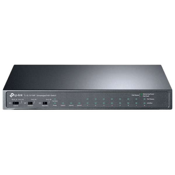 Switch TP-Link TL-SL1311MP Black 7.6 Gbit/ s photo 1