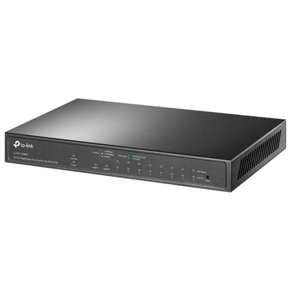 Switch TP-Link TL-SG1210MPE Black 20 Gbit/ s photo 2