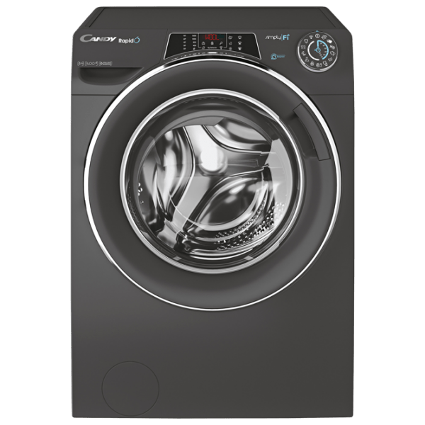 Mașină de spălat Candy RO1484DWMCRE/ 1-S Anthracite 8 kg, 1400 rpm, A photo 1