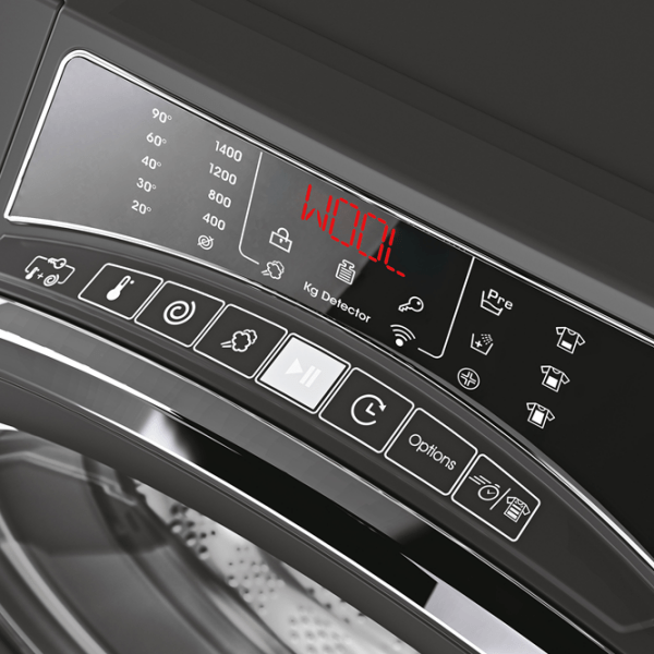 Mașină de spălat Candy RO1484DWMCRE/ 1-S Anthracite 8 kg, 1400 rpm, A photo 3