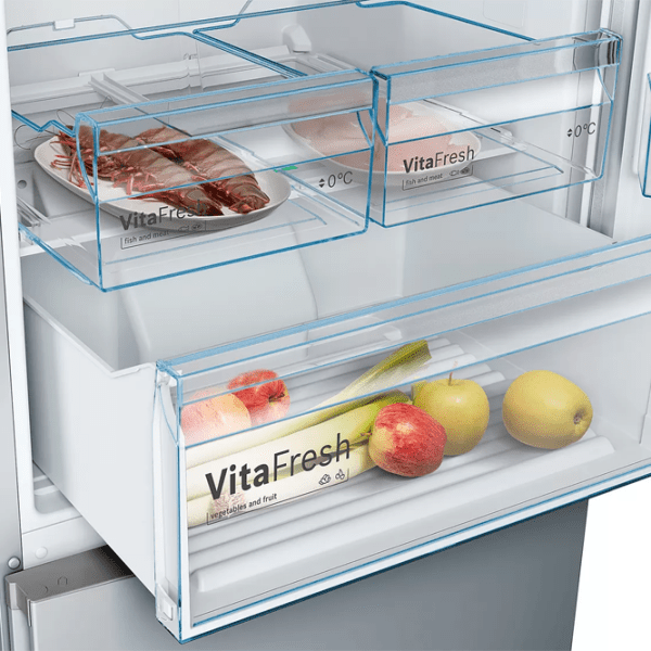 Frigider Bosch KGN49XLEA Inox 222l/ No Frost, 108l/ No Frost, E photo 6