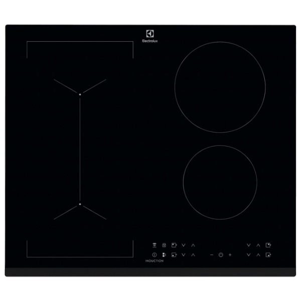 Индукционная варочная панель Electrolux LIV63431BK Черный Стеклокерамика, 7350 Вт photo 1