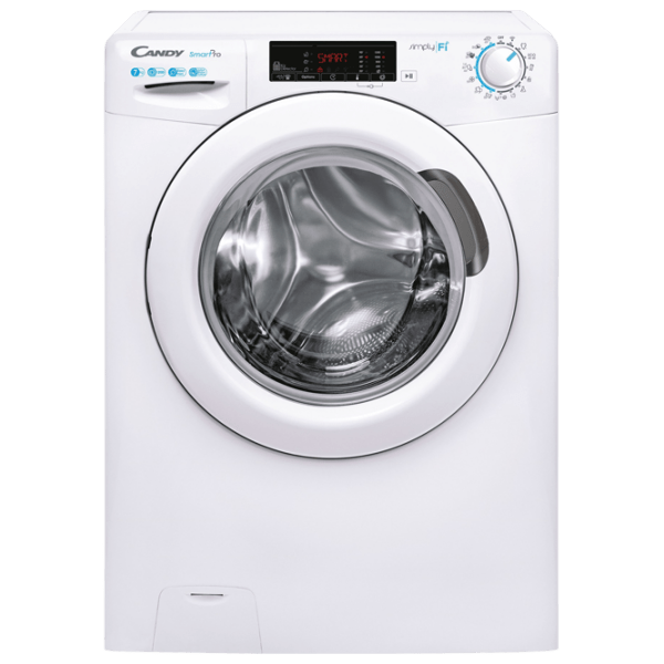 Mașină de spălat Candy CSO4 1275TE/ 1-S White 7 kg, 1200 rpm, D photo 1