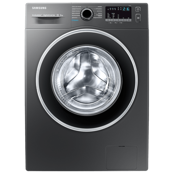 Mașină de spălat Samsung WW62J42E0HX/ CE Inox 6 kg, 1200 rpm, A+++ photo 1