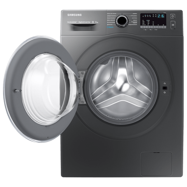 Mașină de spălat Samsung WW62J42E0HX/ CE Inox 6 kg, 1200 rpm, A+++ photo 5