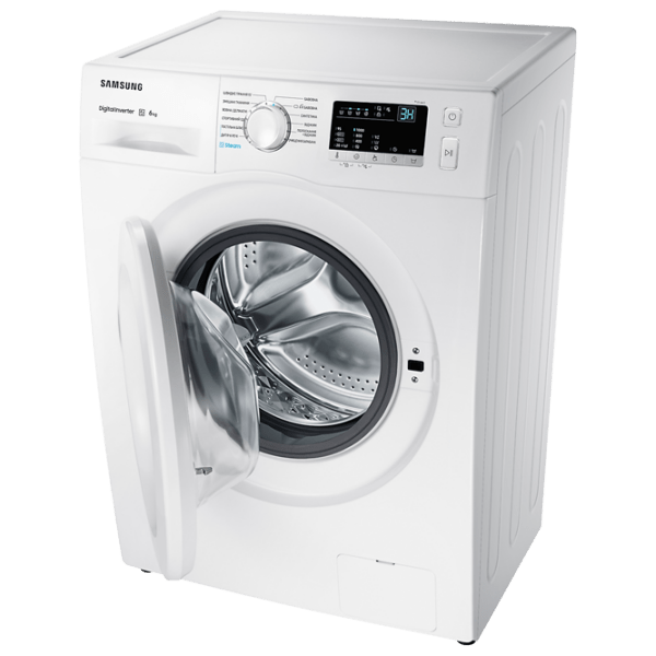 Mașină de spălat Samsung WW62J30G0LW/ CE White 6 kg, 1000 rpm, A+++ photo 4