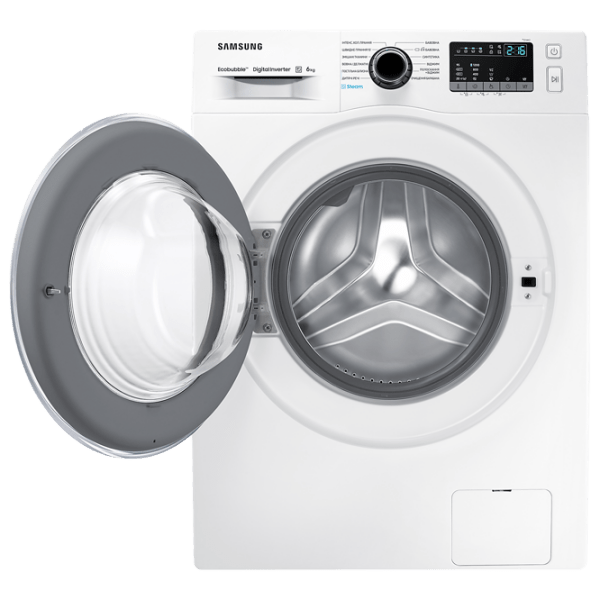 Стиральная машина Samsung WW62J42E0HW/ CE Белый 6 кг, 1200 об/ мин, A+++ photo 5