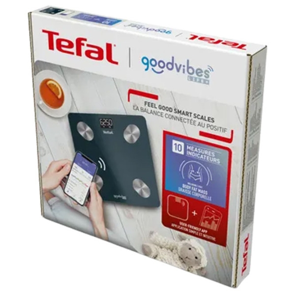 Напольные весы Tefal BM9620S1 Синий 180 кг / Синий photo 3