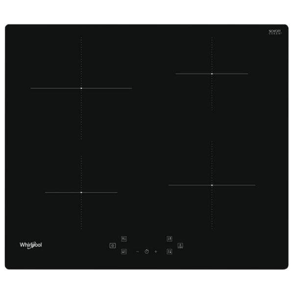 Plită încorporabilă cu inducție Whirlpool WS Q4860 NE Black Vitroceramică, 7200 W photo 1