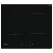Plită încorporabilă cu inducție Whirlpool WS Q4860 NE Black Vitroceramică, 7200 W