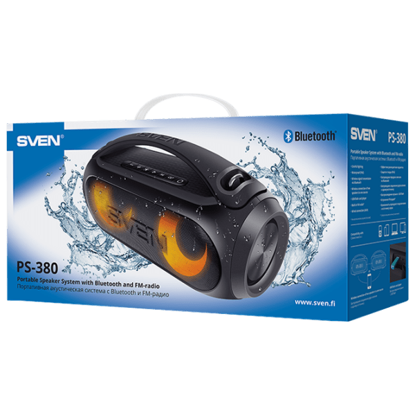 Boxă portabilă Sven PS-380 Black 40 W photo 9